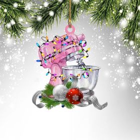 ChristmasRudolph Acrylic Party Pendant (Option: A)