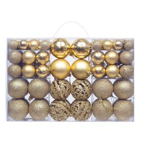 Christmas Ball Hanging Boxed Decorations (Option: 100 Boxed Gold)