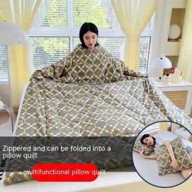 Multi-functional Lazy Quilt Student Dormitory Can Wear Sleeved Quilt (Option: Zoloclan-Adult Pillow)