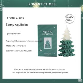 Christmas Aromatherapy Candle Gift Supplies Layout (Option: Ebony Agarwood Christmas Tree)