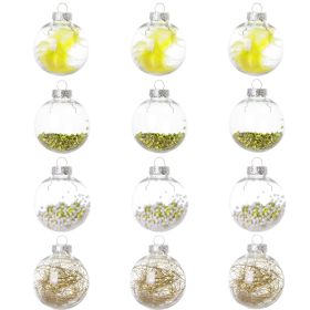 Christmas Tree Ornament Ball Suit (Option: Golden Yellow)