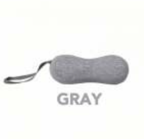 Men's And Women's Portable Sleep Neck Pillow (Option: Light Gray-20CM95CM11CM)