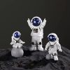 4pcs Small Creative Astronaut Ornaments; Desktop Ornaments; TV Cabinet Ornaments